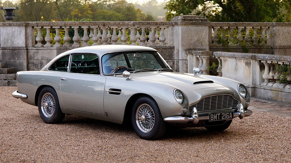 The 100 best classic cars: James Bond Goldfinger Aston Martin DB5